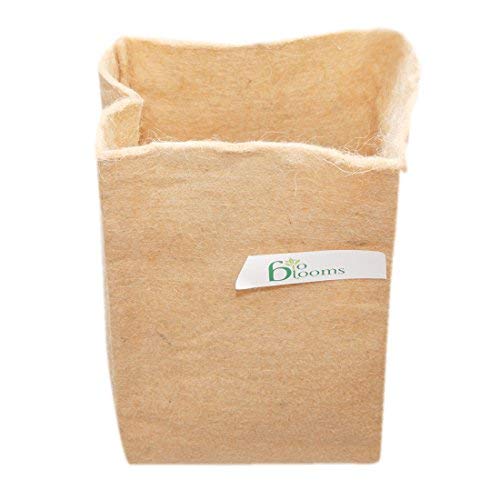 jute grow bags for plants Jute Grow Bags for Eco Friendly Gardens set of 4 pcs, All Plants absor – biobloomsshop