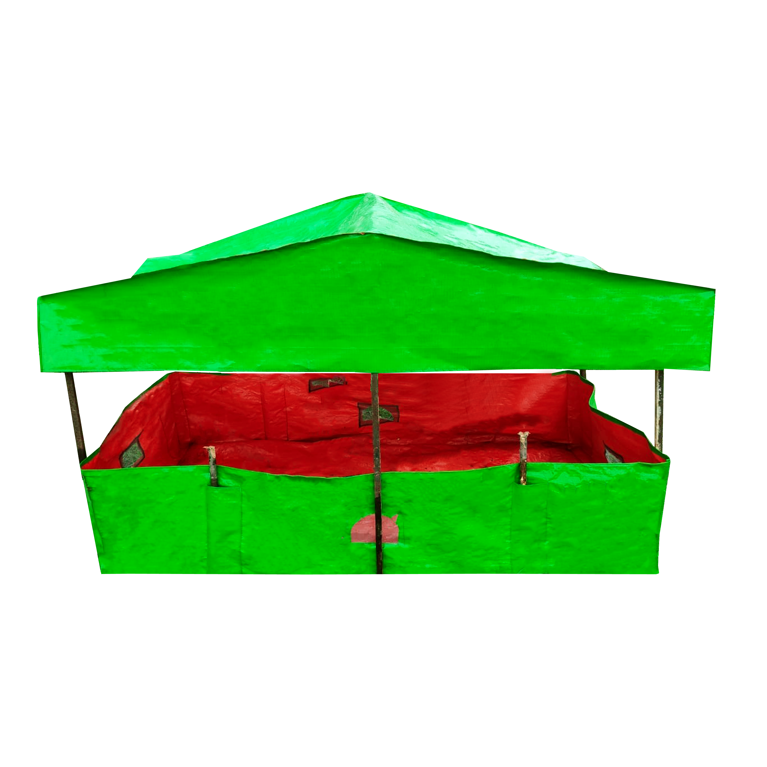 Vermi compost making bed with top cover 200 gsm
