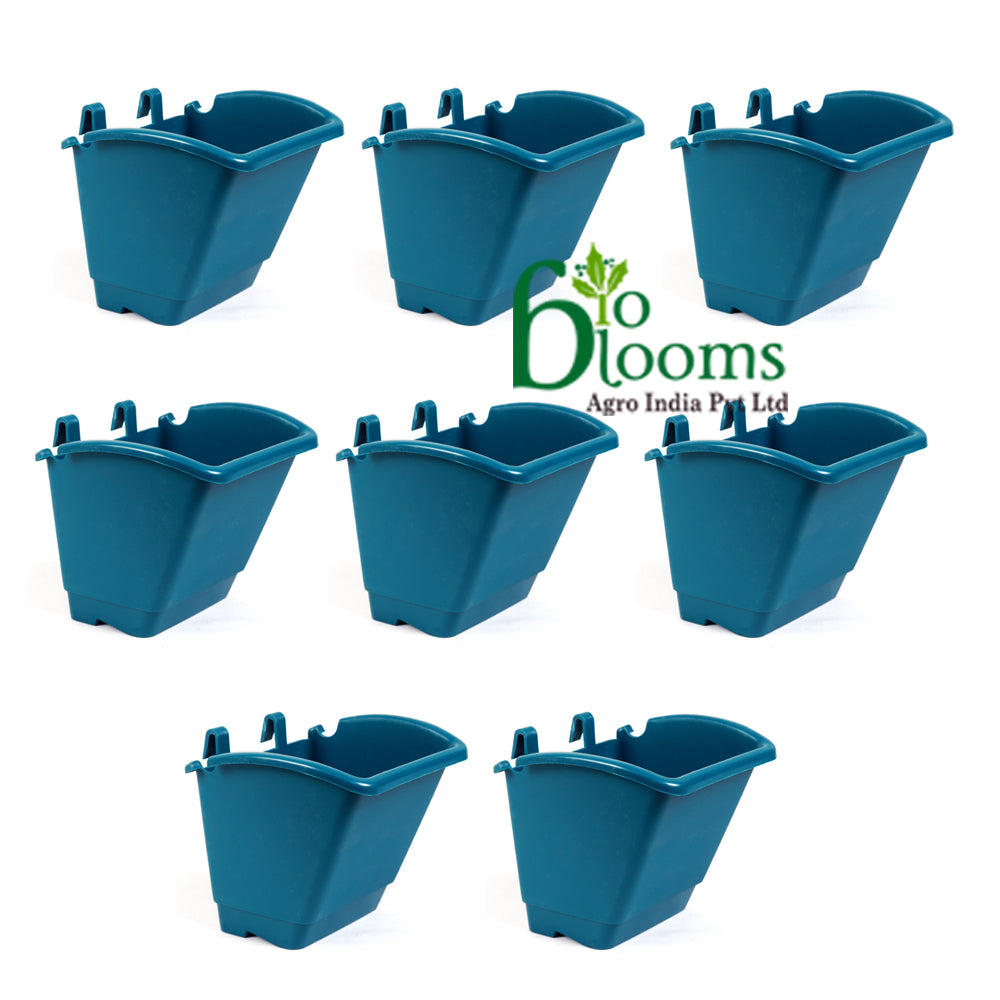 Vertical  garden M2 model Wall Hanging hook Pots set of 4 pcs