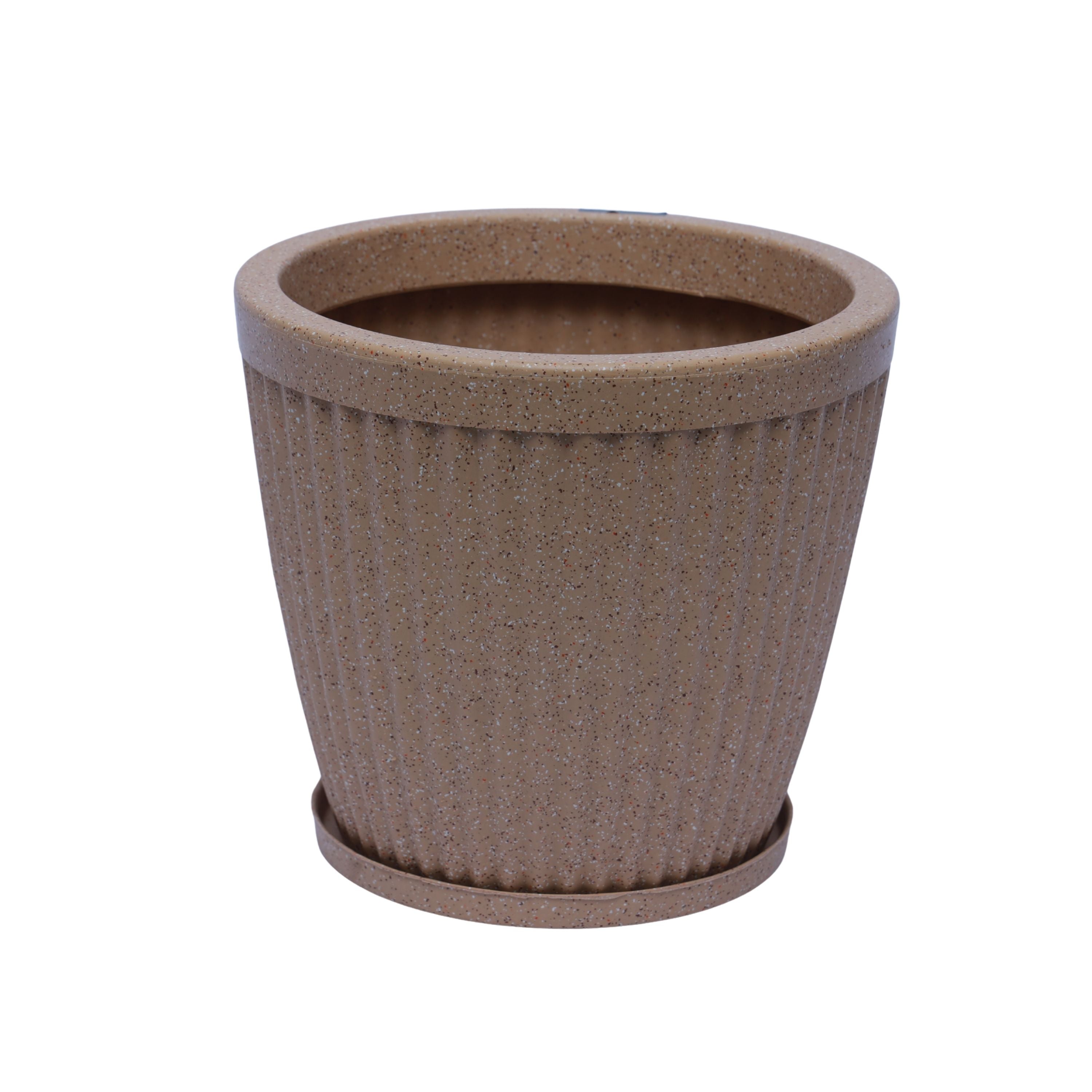 Paris Round Planters with Trays - Garden's Need