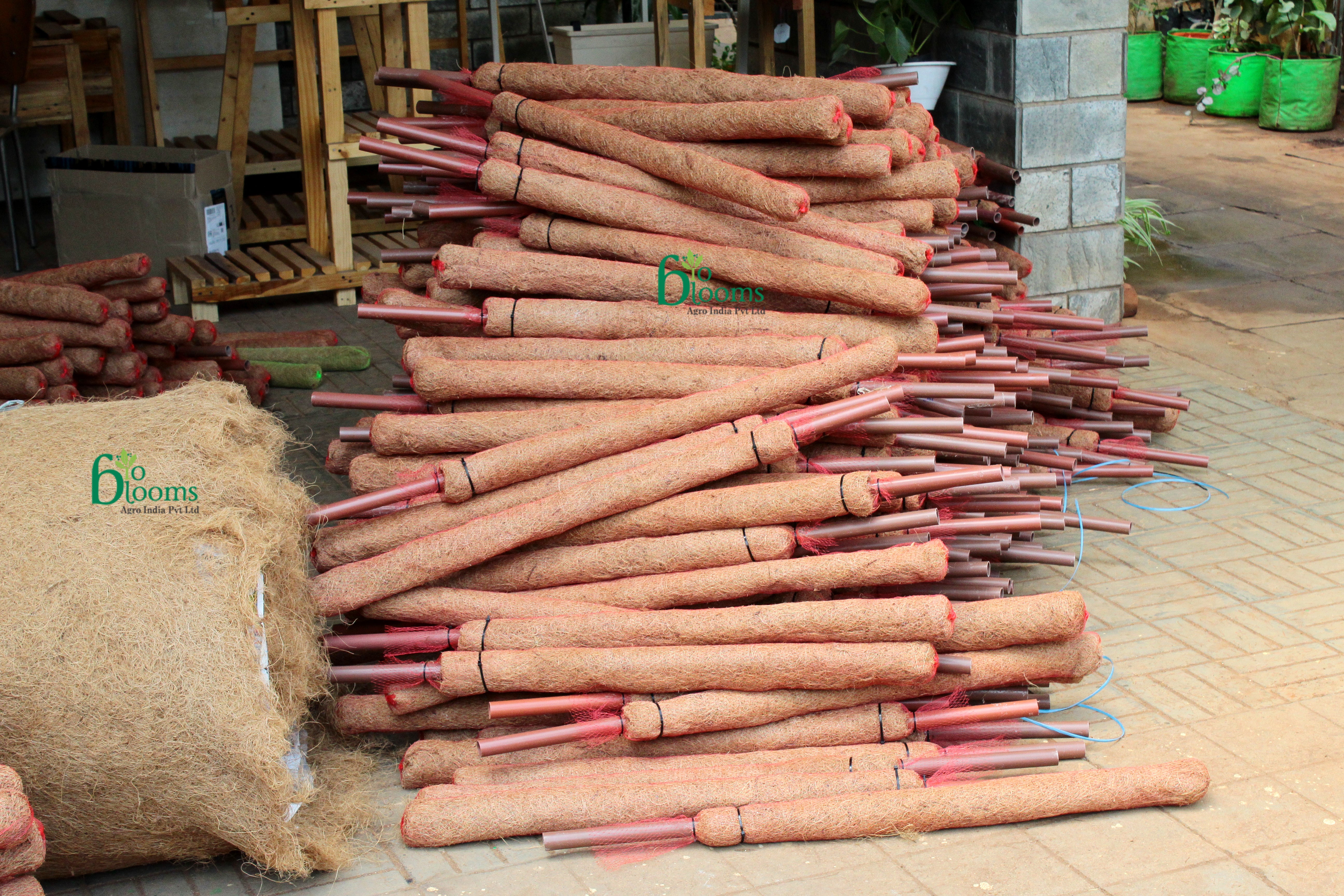 Coco Pole -Moss and Coir Stick for Indoor, House and Plant Creepers Support