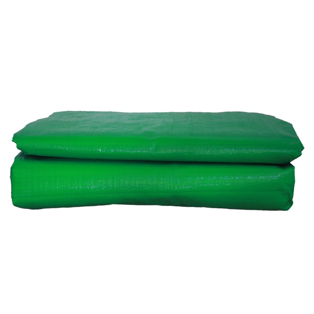 Tarpaulin - 10X10ft - 100Sq.ft - 220 GSM - Green & Orange Virgin