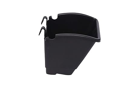 M2 Model Vertical Wall Hanging Garden Pots (Black) - 50 Pots