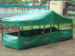 Vermi compost making bed with top cover 340 gsm