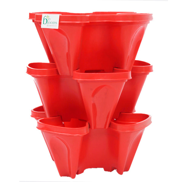 Self Watering Tower Garden Pots 1 set = 3 pots |