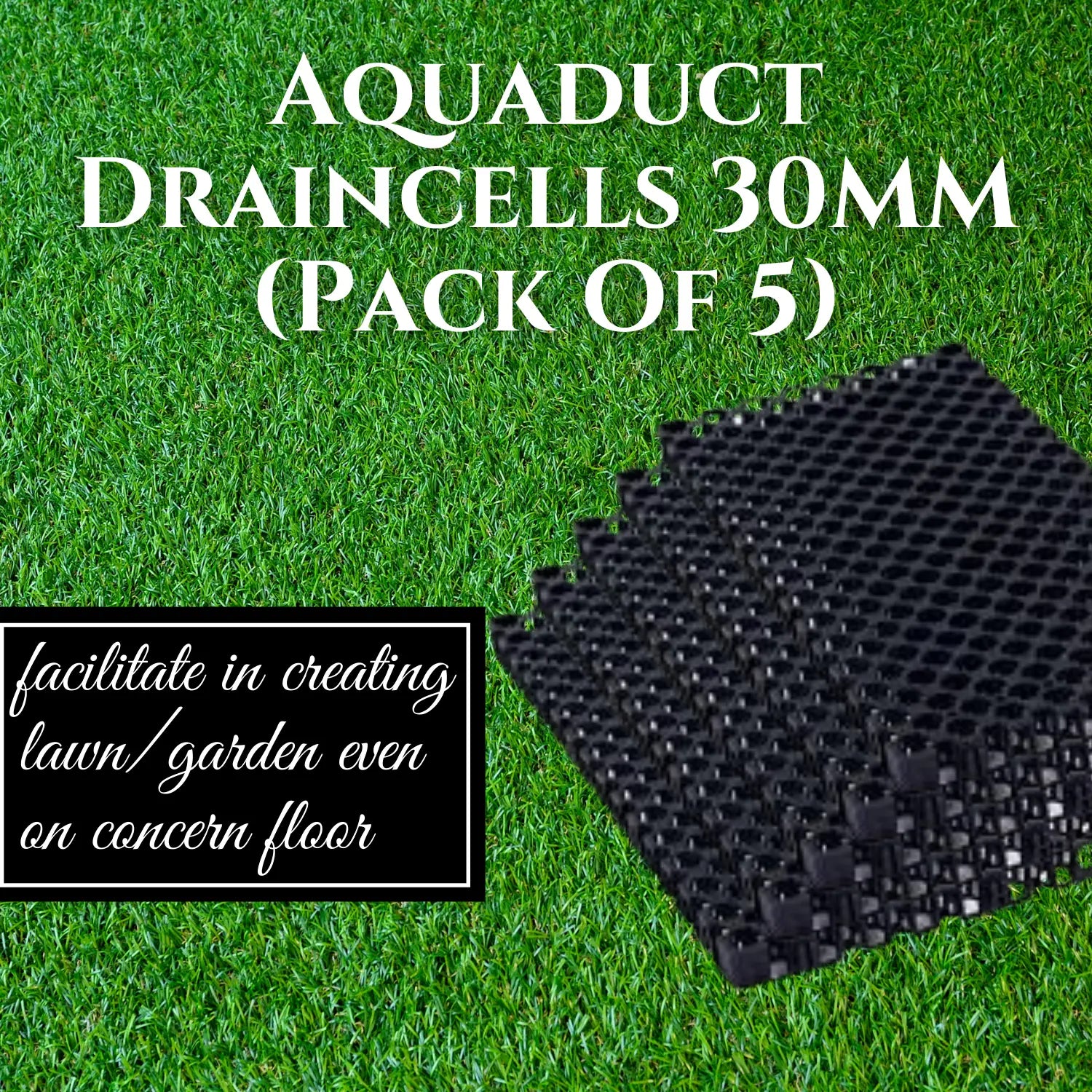 Aquaduct Draincells 30MM (Pack of 5)