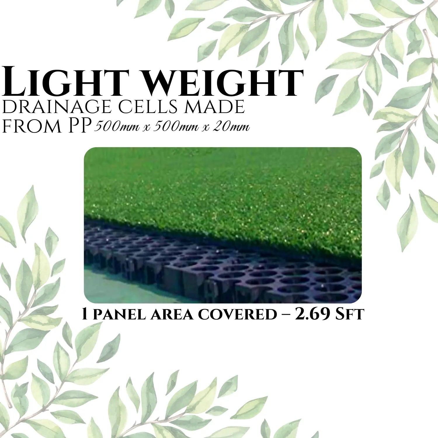 Aquaduct Draincells 30MM (Pack of 5)