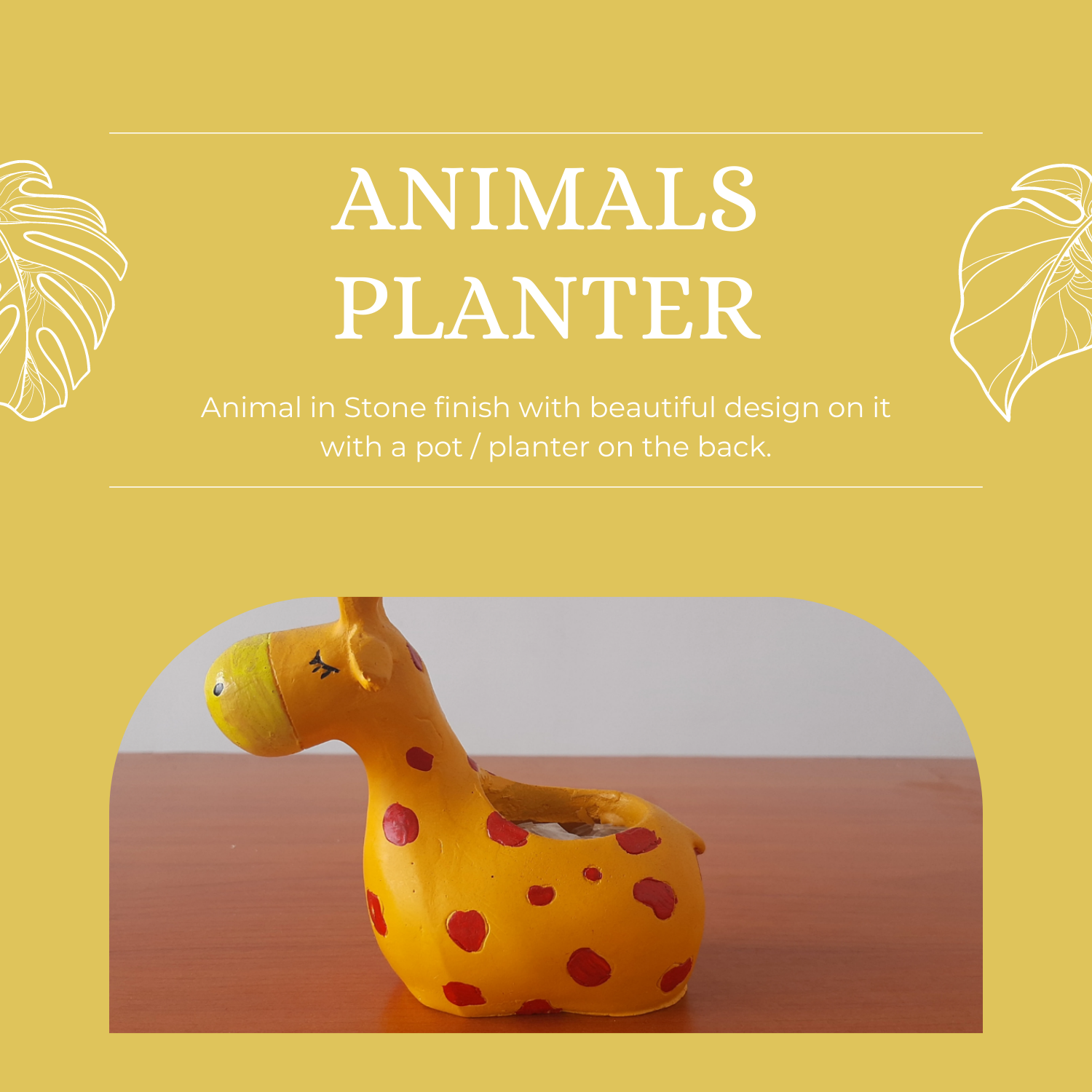 Animals planter