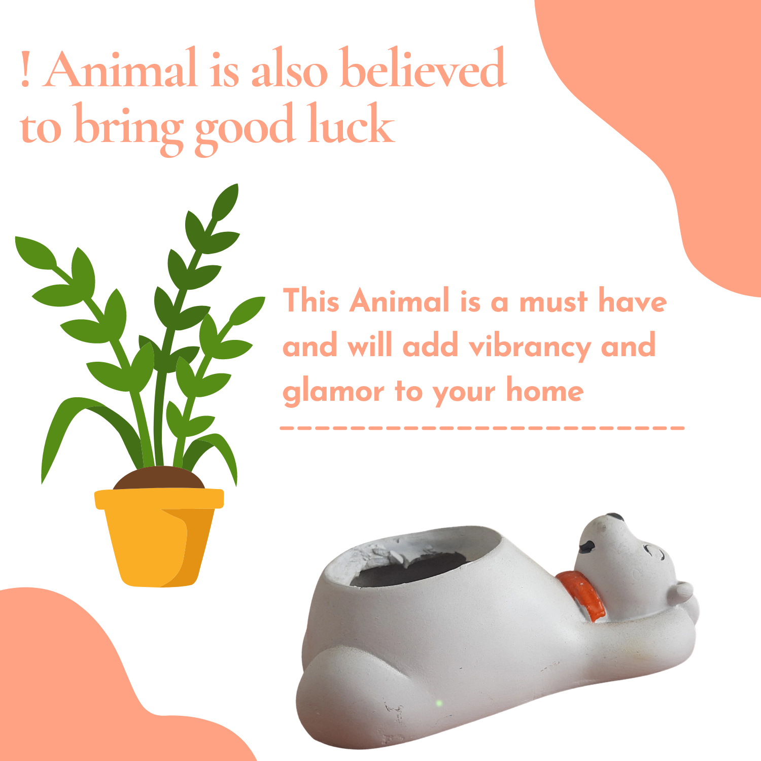 Animals planter