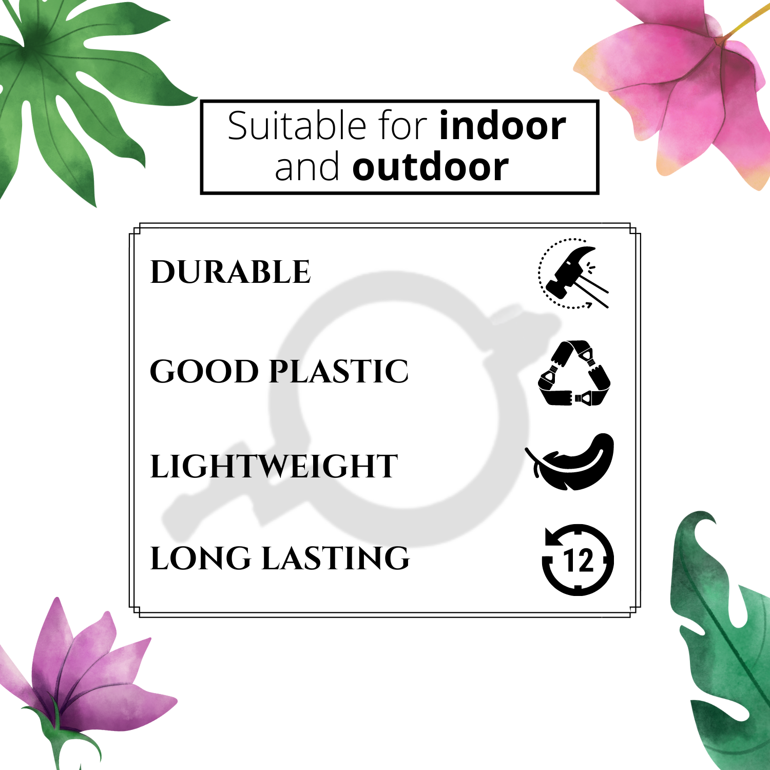 50Pcs Plastic Plant Support Clip