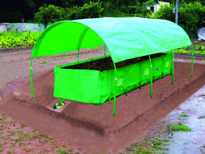 Vermi compost making Bed/Vermi Bed 12FT x 4FT x 2FT (200GSM)