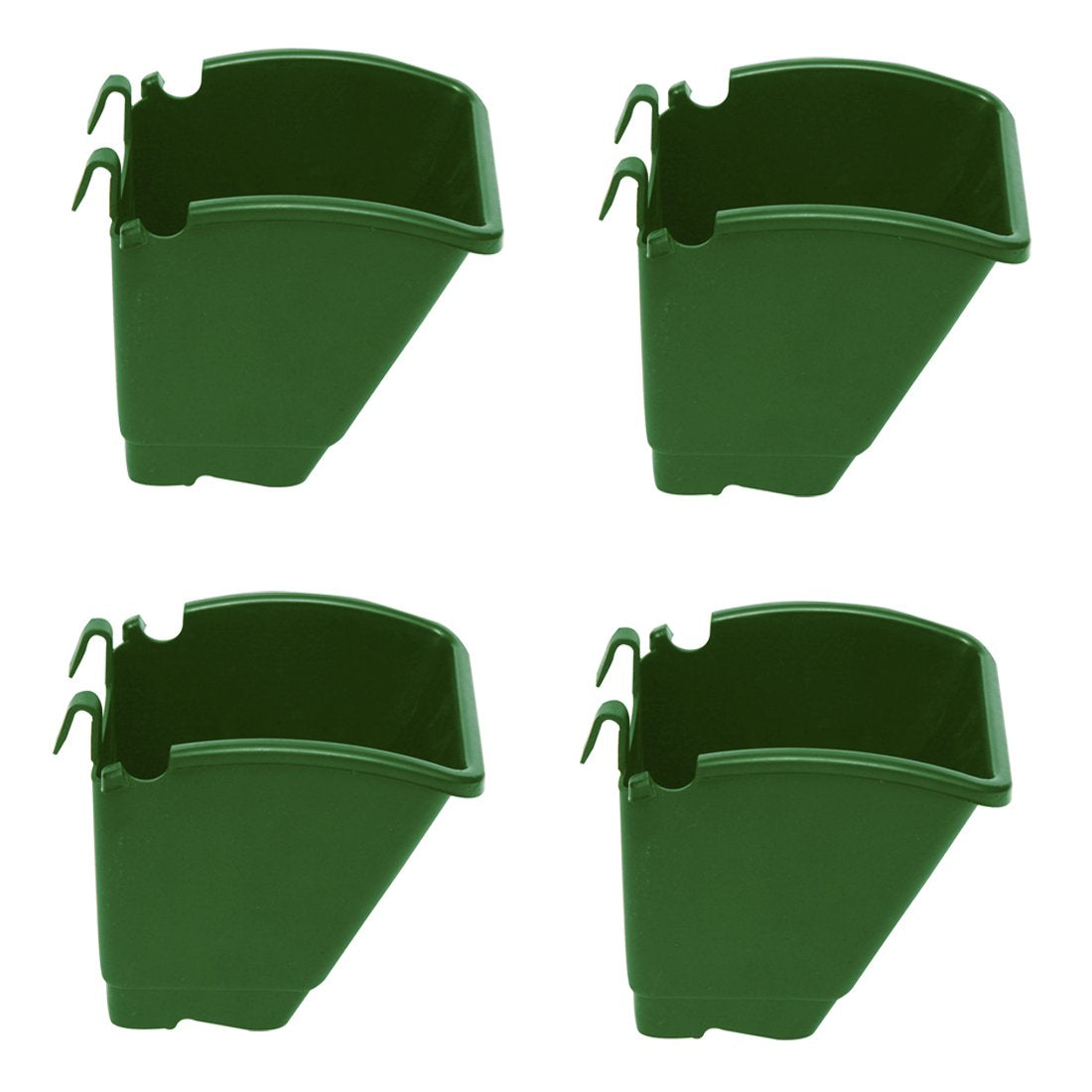Vertical  garden M2 model Wall Hanging hook Pots set of 4 pcs