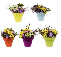 Cone Pot - 5" planters for Plants. Rich Look- decorative for Garden and Home improvement (Set of 5)