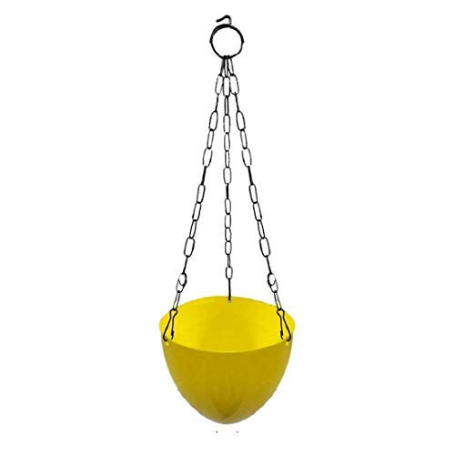 Metallic Cone Hanging Flower Pot Set of 4