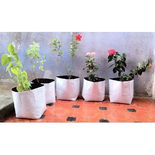 Terrace Garden 6 Grow Bags Kit with Coir Pith and Seeds
