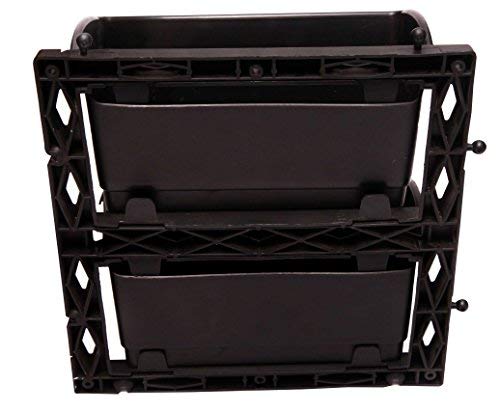 Home Garden Vertical panel set M3 model (Black) set of 4 panels + 8 pots/No courier only in parcel service